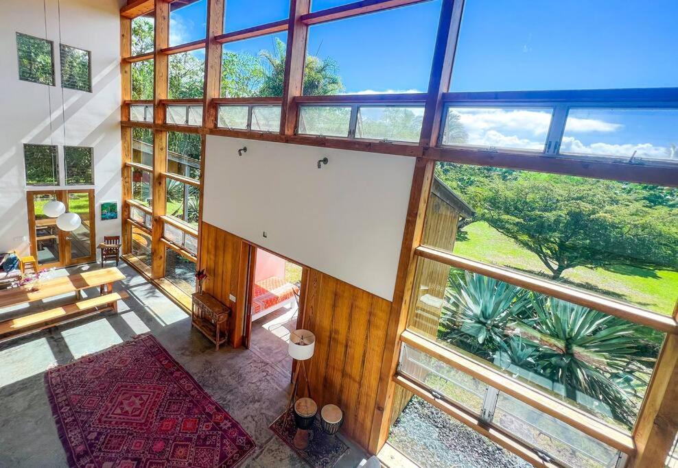 Jungle Haven Ocean Front Eco Villa On Fruit Farm Pahoa Eksteriør bilde